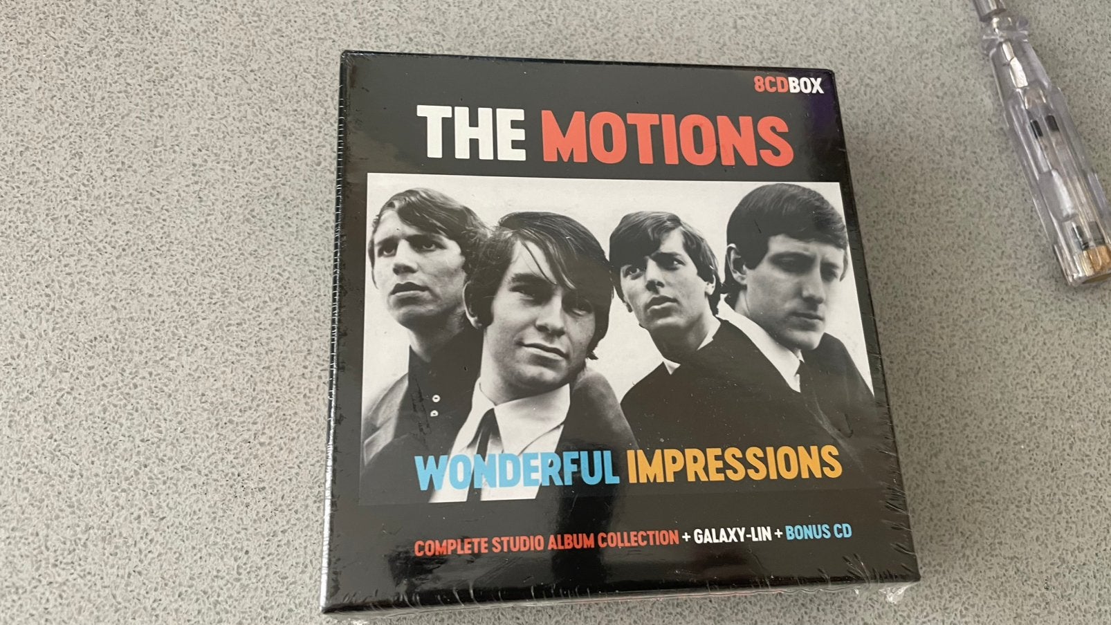 Motions Wonderful Impression box bieden vanaf €60 GESEALD, Cd's en Dvd's, Ophalen of Verzenden, Zo goed als nieuw, Poprock