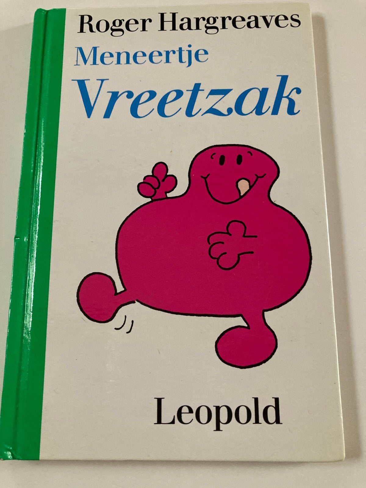 Roger Hargreaves Meneertje Vreetzak Leopold 1993 harde kaft, Ophalen