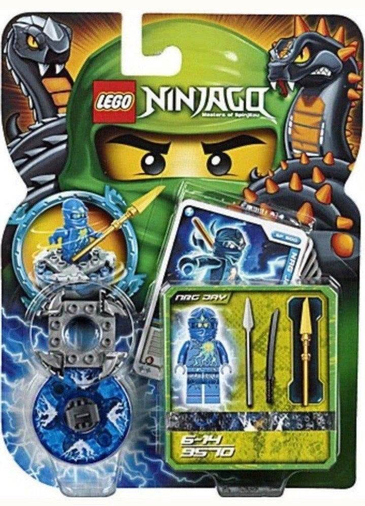 Lego Ninjago set 9570 NRG Jay ZX, Lego, Ophalen of Verzenden, Zo goed als nieuw, Inclusief minifiguren