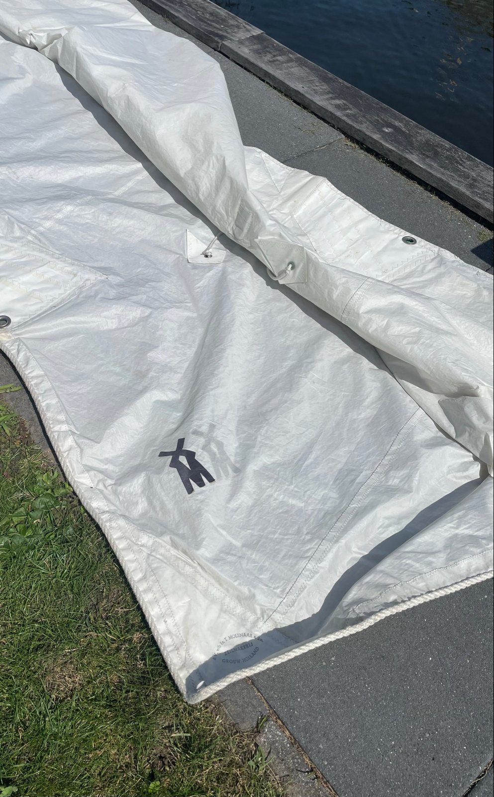 Gebruikt zeilsetje voor zeilboot / Schakel, Ophalen, Gebruikt, 3 tot 6 meter, Minder dan 15 m²