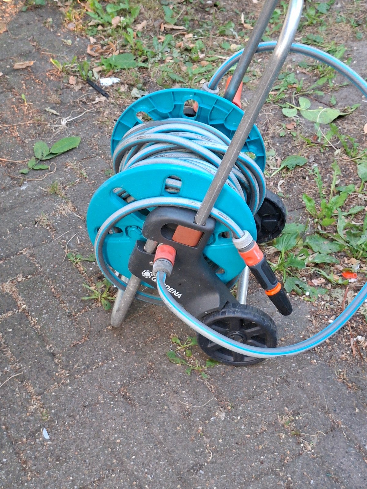 thuin slang haspel, Tuin en Terras, Ophalen, Gebruikt