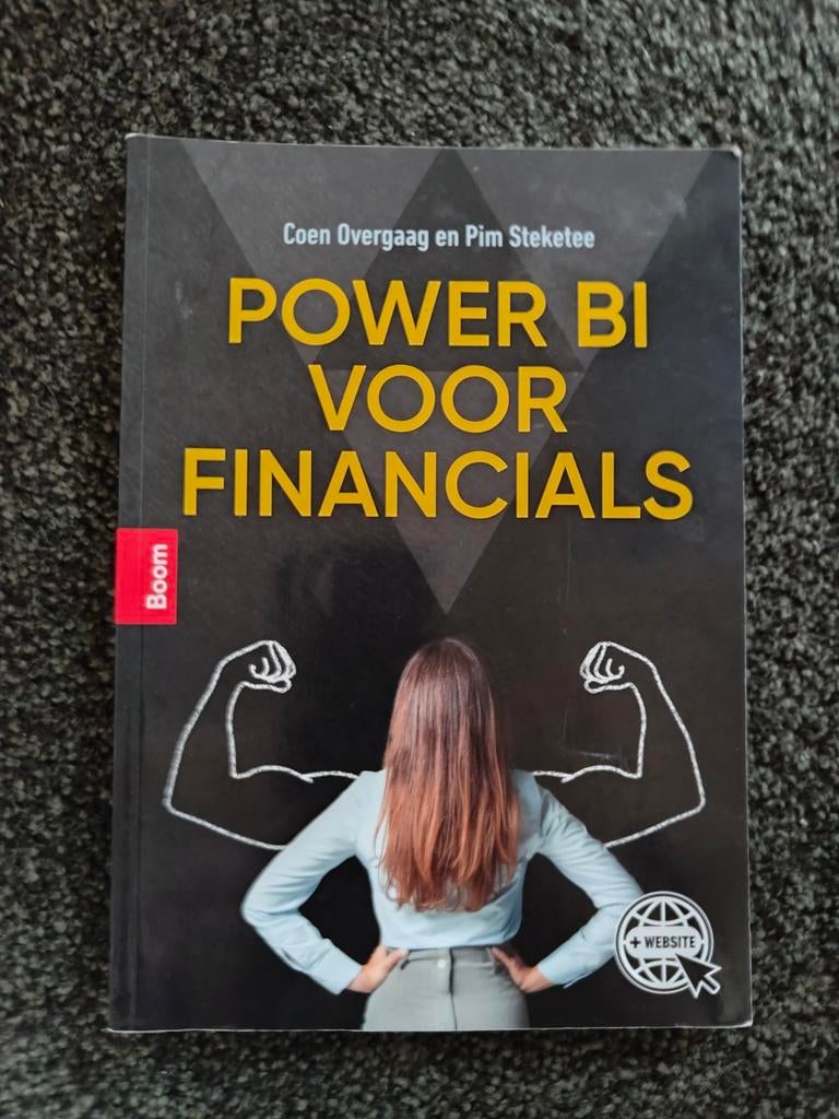 Power BI voor Financials - Coen Overgaag & Pim Steketee, Zo goed als nieuw, Coen Overgaag en Pim Steketee, Gamma, HBO