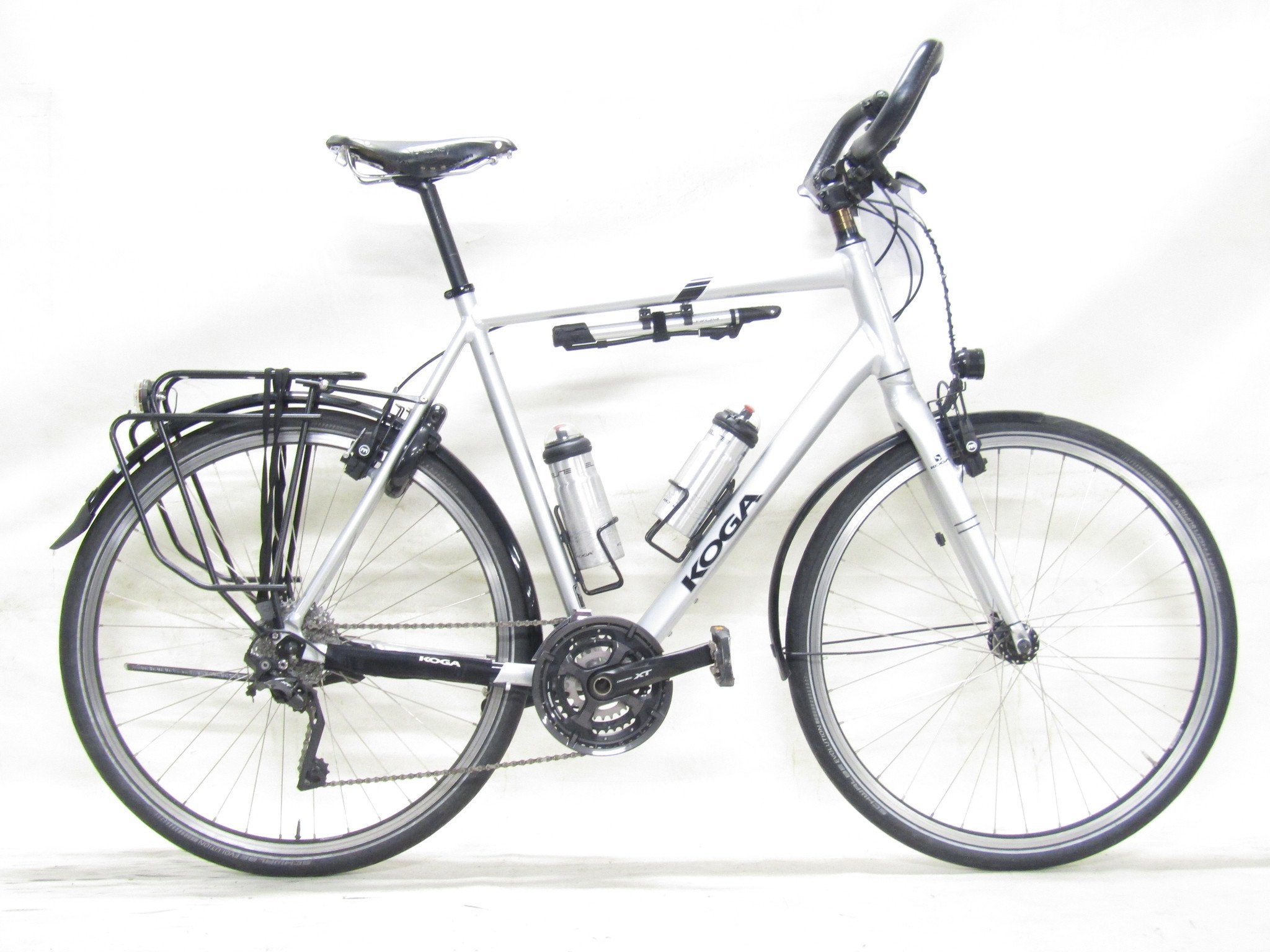 Koga Grand tourer grijs heren 63cm 28inch, Fietsen en Brommers, 61 tot 65 cm, Gebruikt, Overige merken, Versnellingen