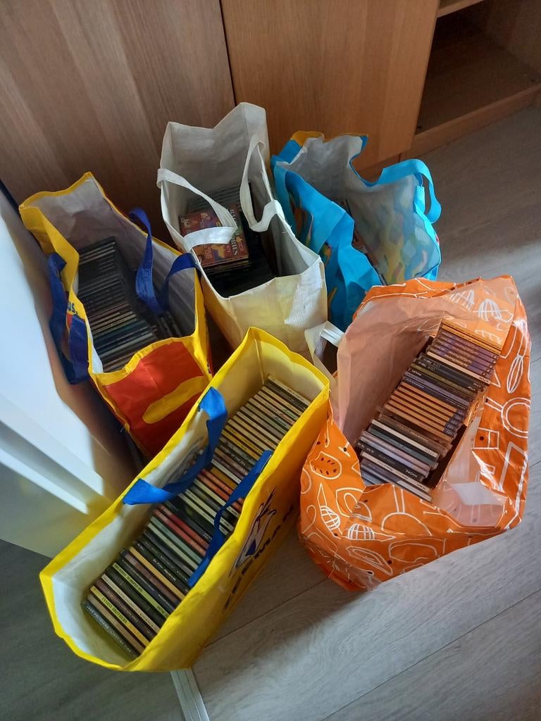 Cd,s ruim 300 stuks, Ophalen of Verzenden, Zo goed als nieuw