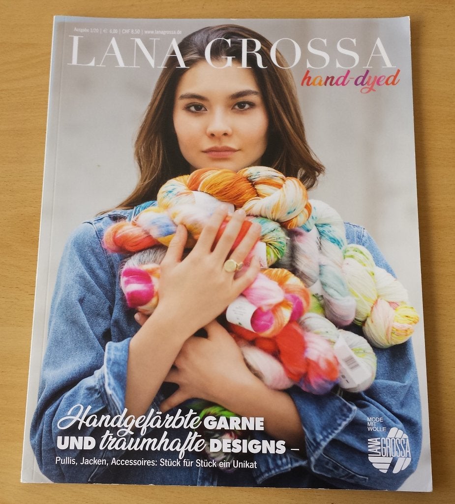 Lana Grossa Hand-dyed Patronenboek - 2020, Gebruikt, Breien of Haken, Ophalen of Verzenden, Nvt