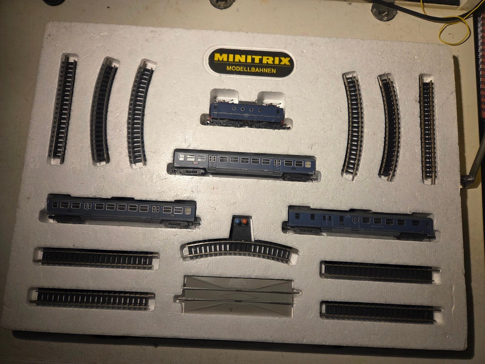 Minitrix 51 1005 00 NS startset in OVP, Treinset, Gelijkstroom, Trix, Analoog