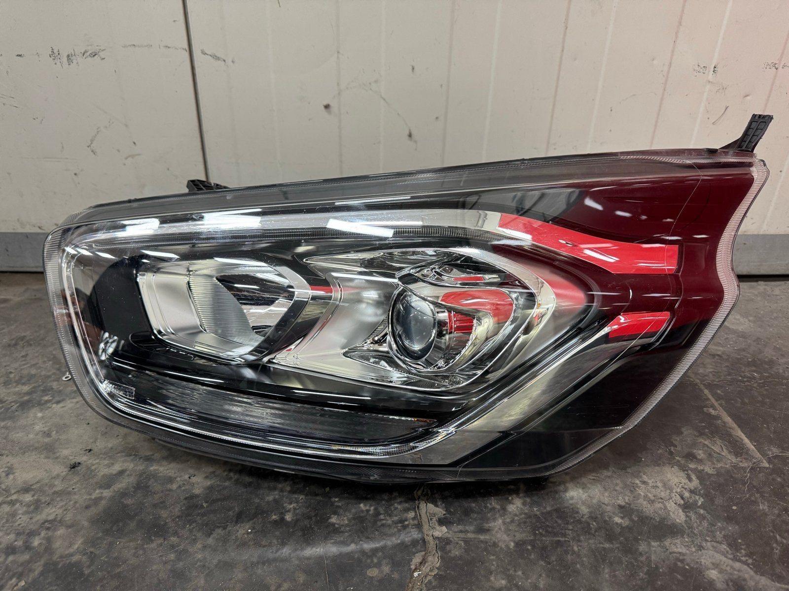 Originele linker koplamp Ford Transit/Custom JK21-13W030-DJ, Ophalen of Verzenden, Gebruikt, Ford