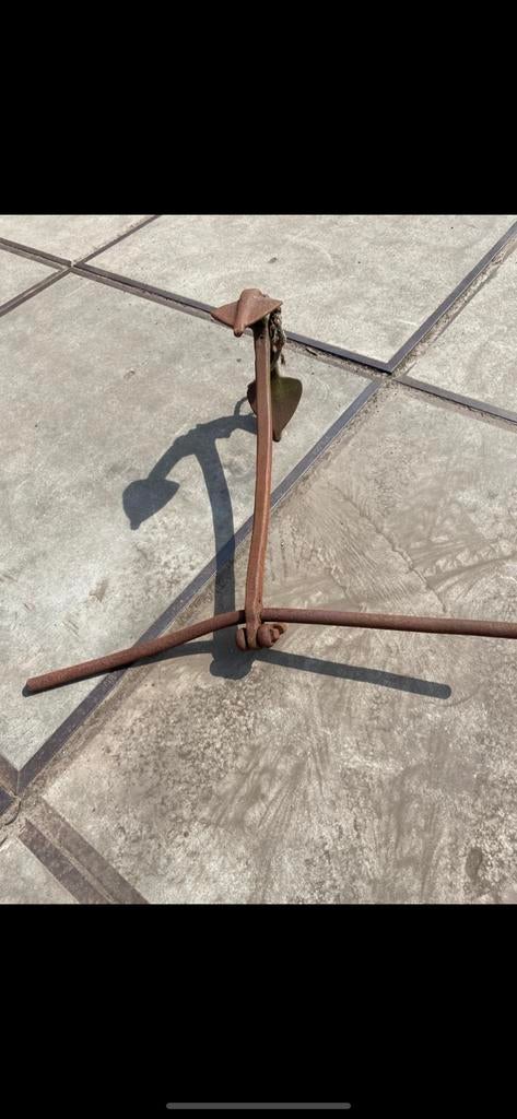 Decoratie anker groot, Ophalen, Gebruikt