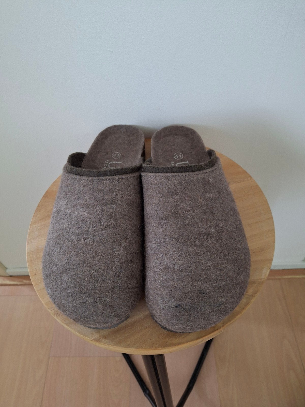Heren clogs maat 41 Up to Fashion vilt look, fijn voetbed, Ophalen of Verzenden, Nieuw