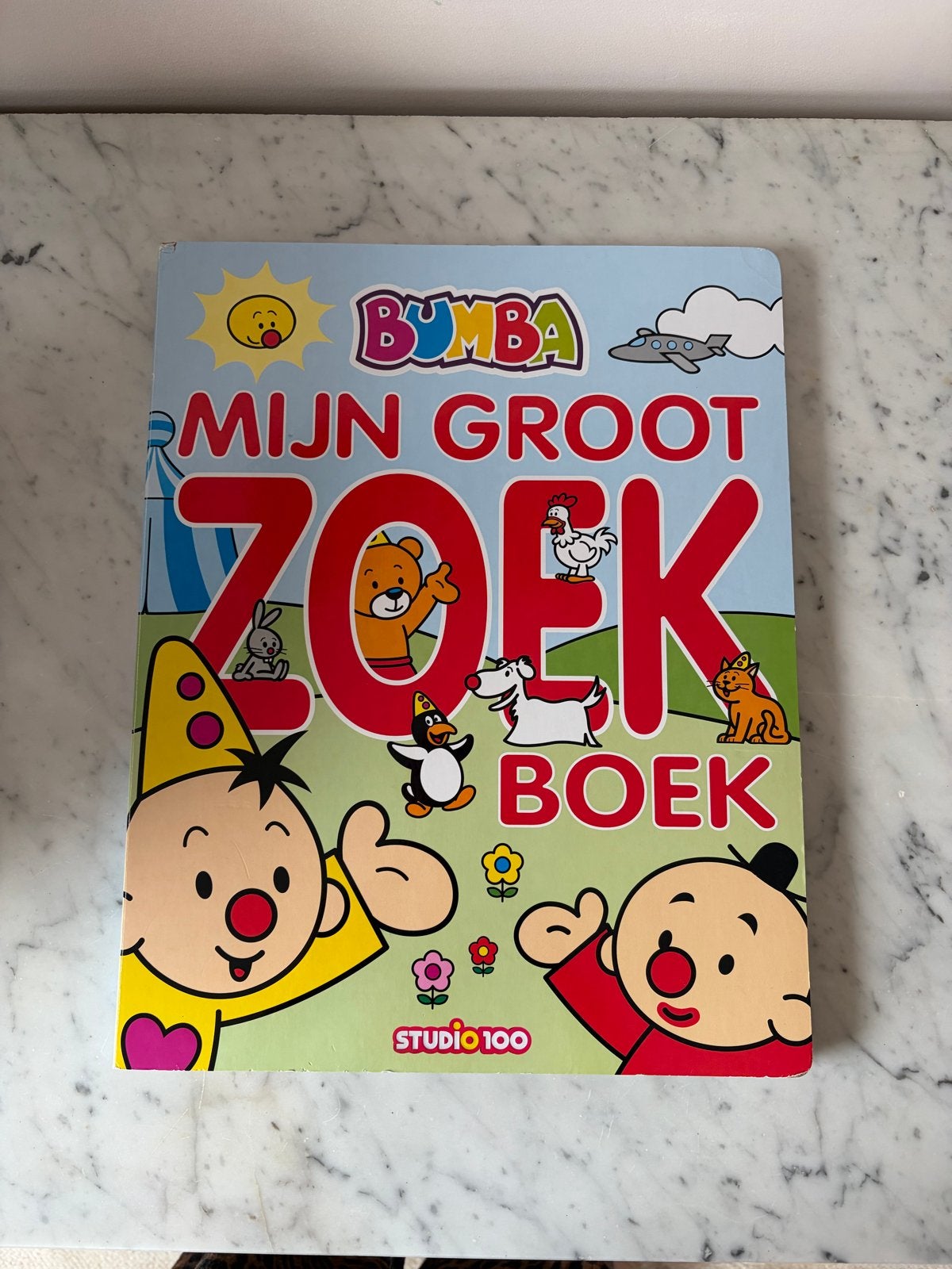 Bumba Mijn Groot Zoekboek - Studio 100, Boeken, Ophalen, Fictie algemeen, Jongen of Meisje, Zo goed als nieuw