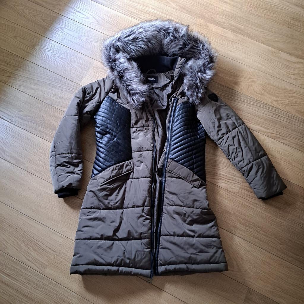 ONLY winterjas dames maat M nieuw, Maat 38/40 (M), Ophalen of Verzenden, Groen, ONLY
