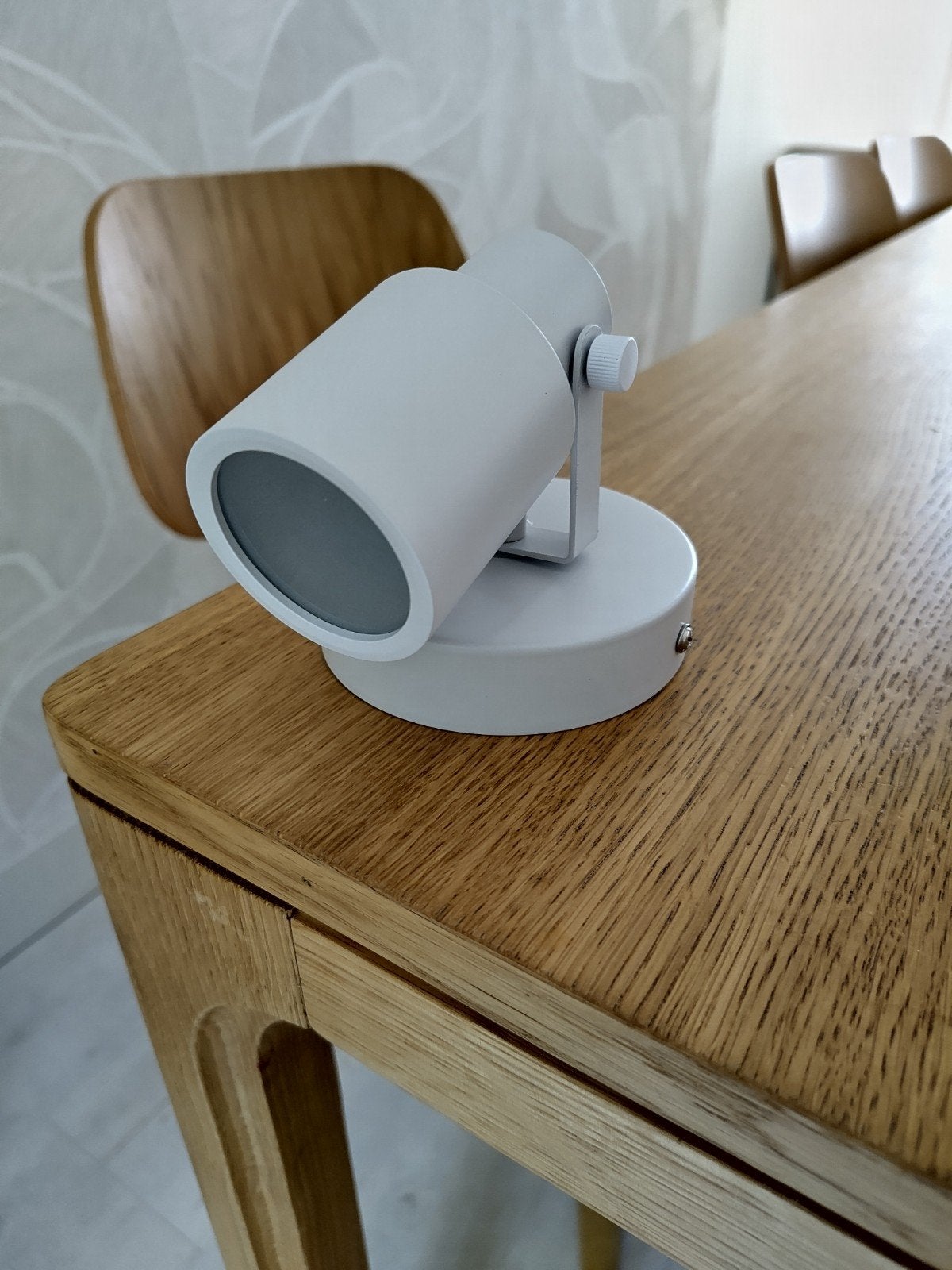 Karwei plafond en muur spot, wit, breedte 10 cm, Huis en Inrichting, Ophalen, Opbouwspot, Overige merken, Metaal