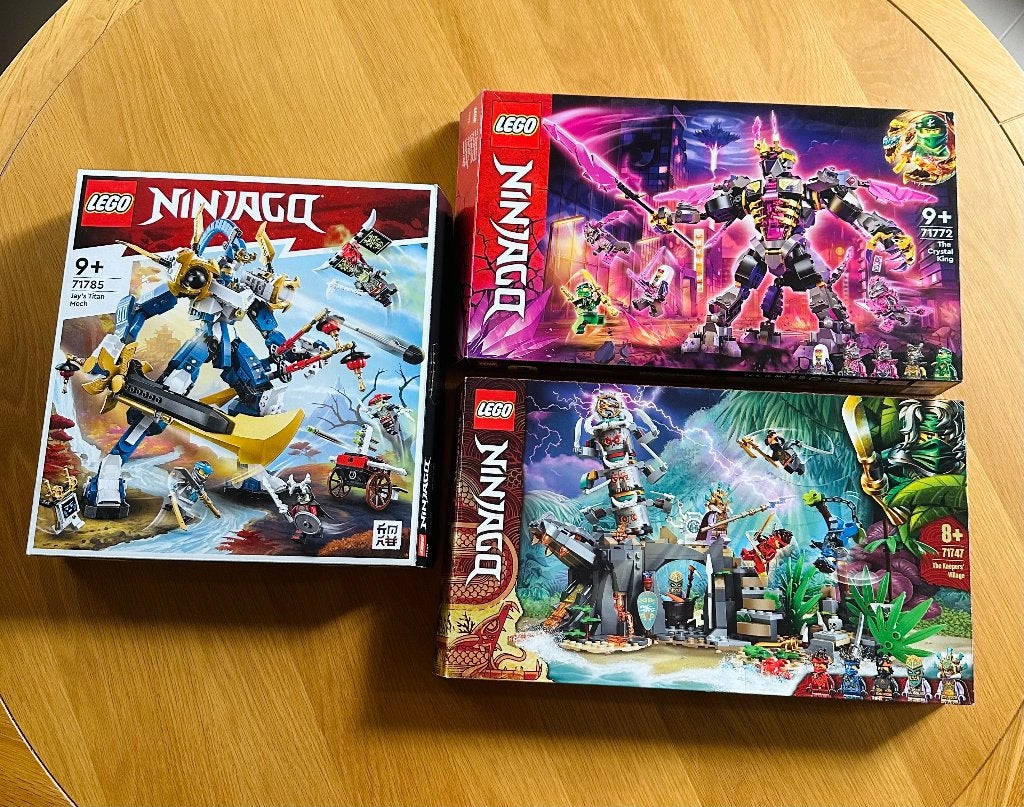 3 lege LEGO Ninjago dozen - voor de verzamelaar, Ophalen, Gebruikt, Lego, Overige typen
