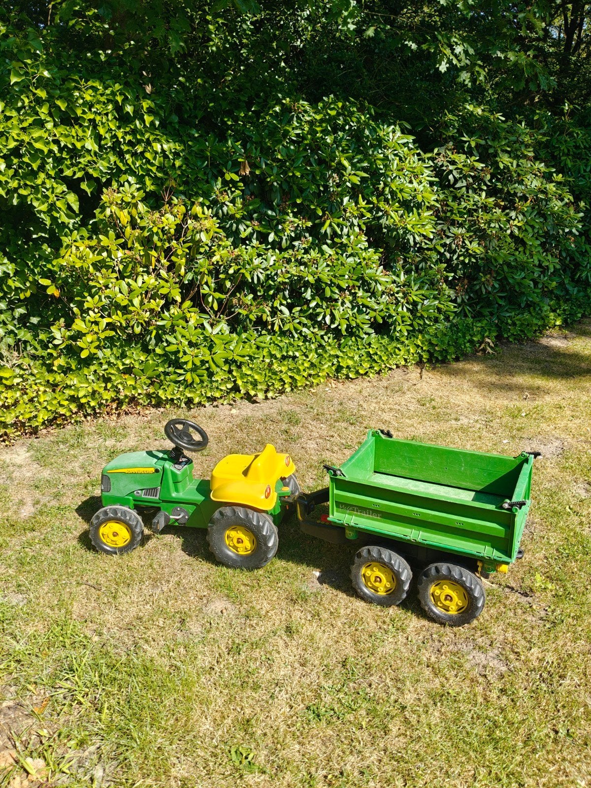 John Deere traktor en aanhanger, Ophalen, Overige merken