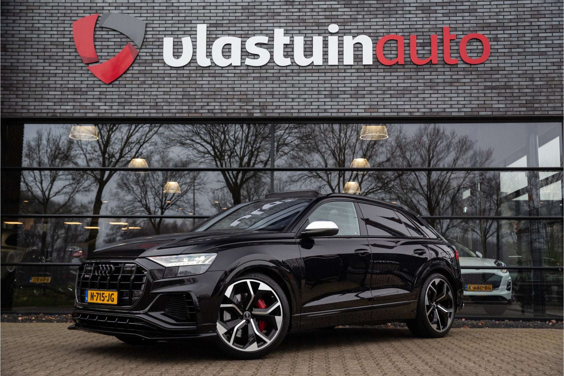 Audi SQ8 4.0 TDI SQ8 quattro , Panoramadak, 4-wielsturing, S, Auto's, Audi, Gebruikt, Zwart, Bedrijf, Diesel