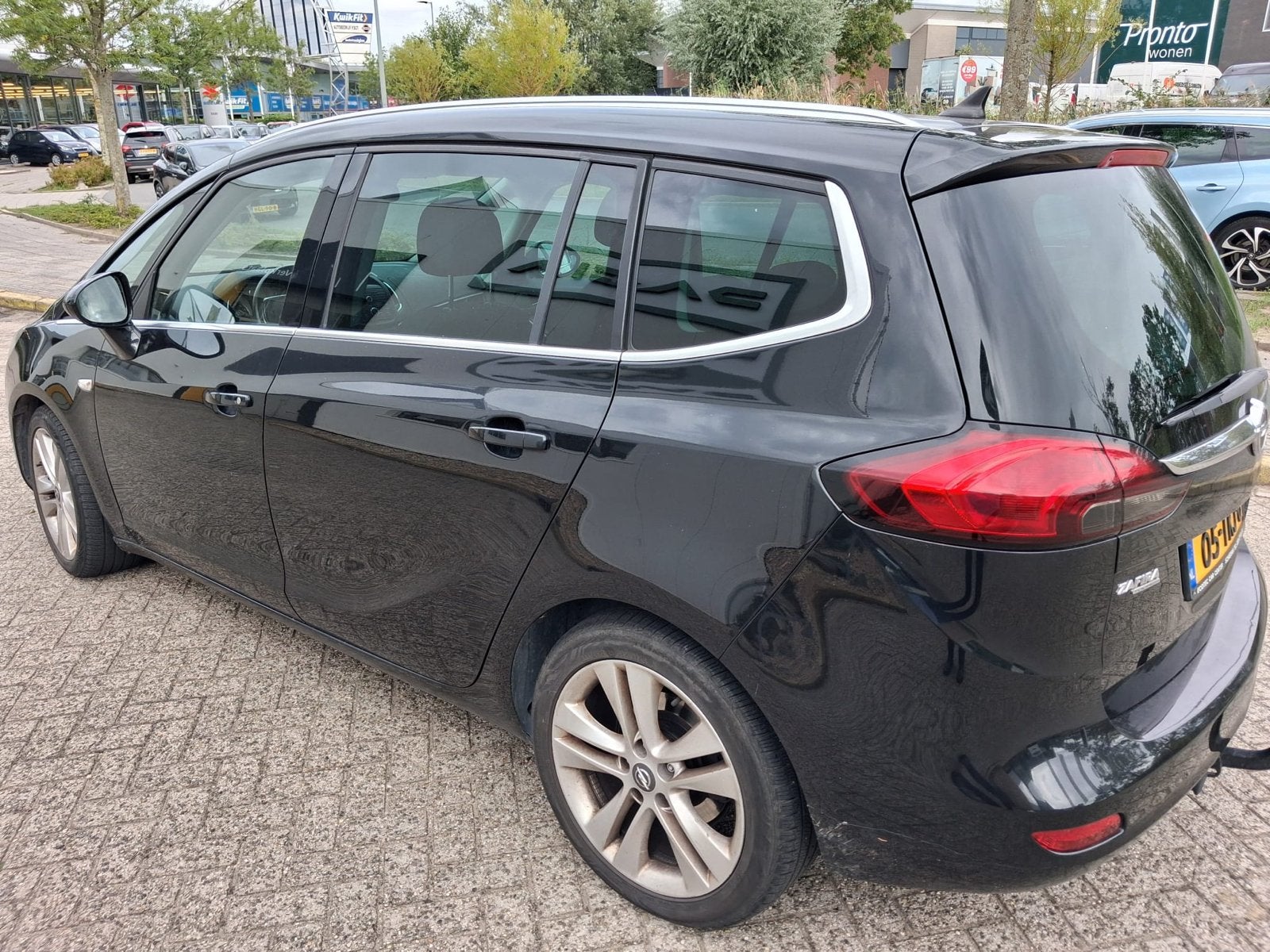 Opel Zafira 1.4 T 103KW 2012 Zwart, Auto's, 1250 kg, 4 cilinders, Zwart, Origineel Nederlands