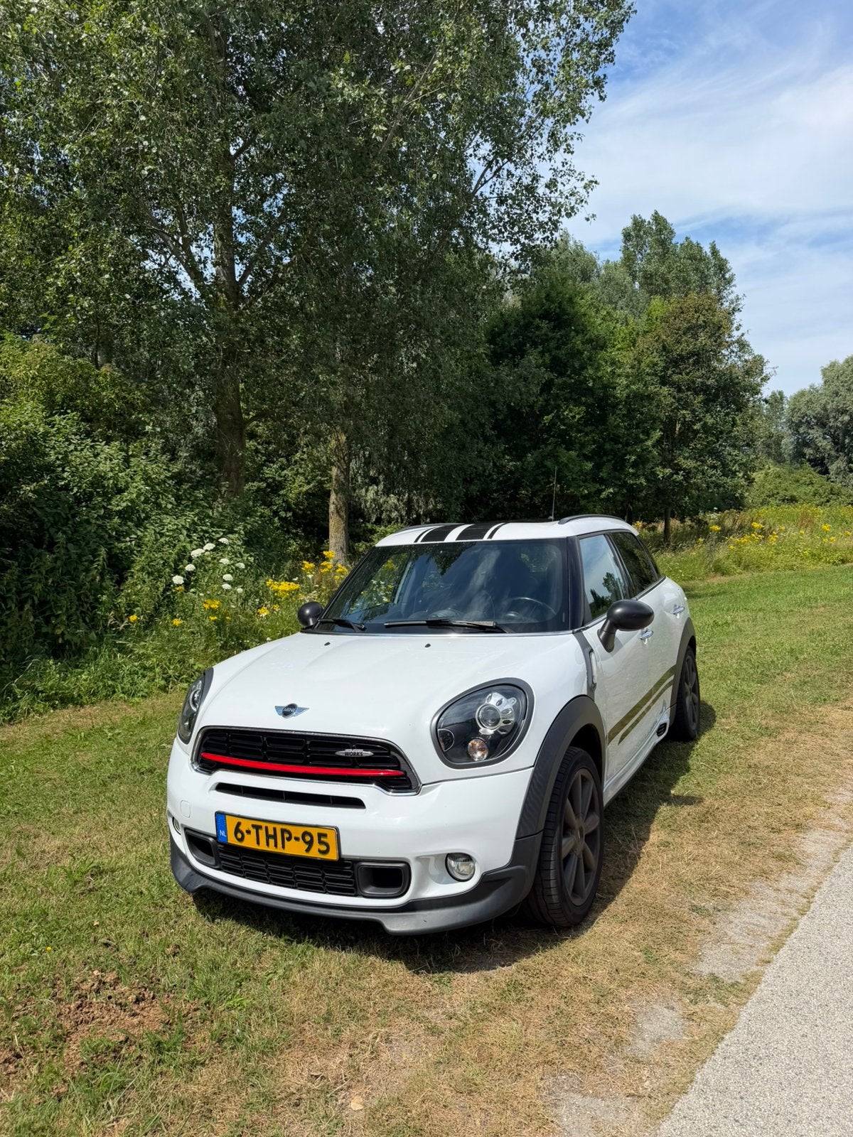 Mini Countryman 1.6 Cooper S 2014 Wit, Auto's, Mini, Wit, Handgeschakeld, Particulier, Navigatiesysteem