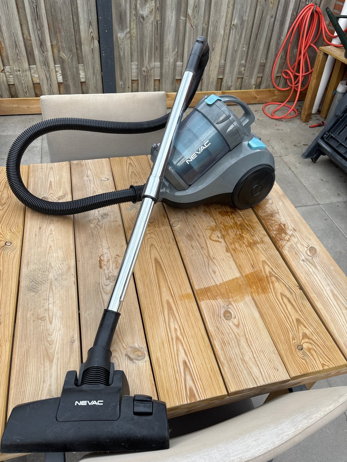 Nevac Cycloon Stofzuiger 800W - Krachtig en Compact, Overige merken, Gebruikt, Verzenden, Sledestofzuiger