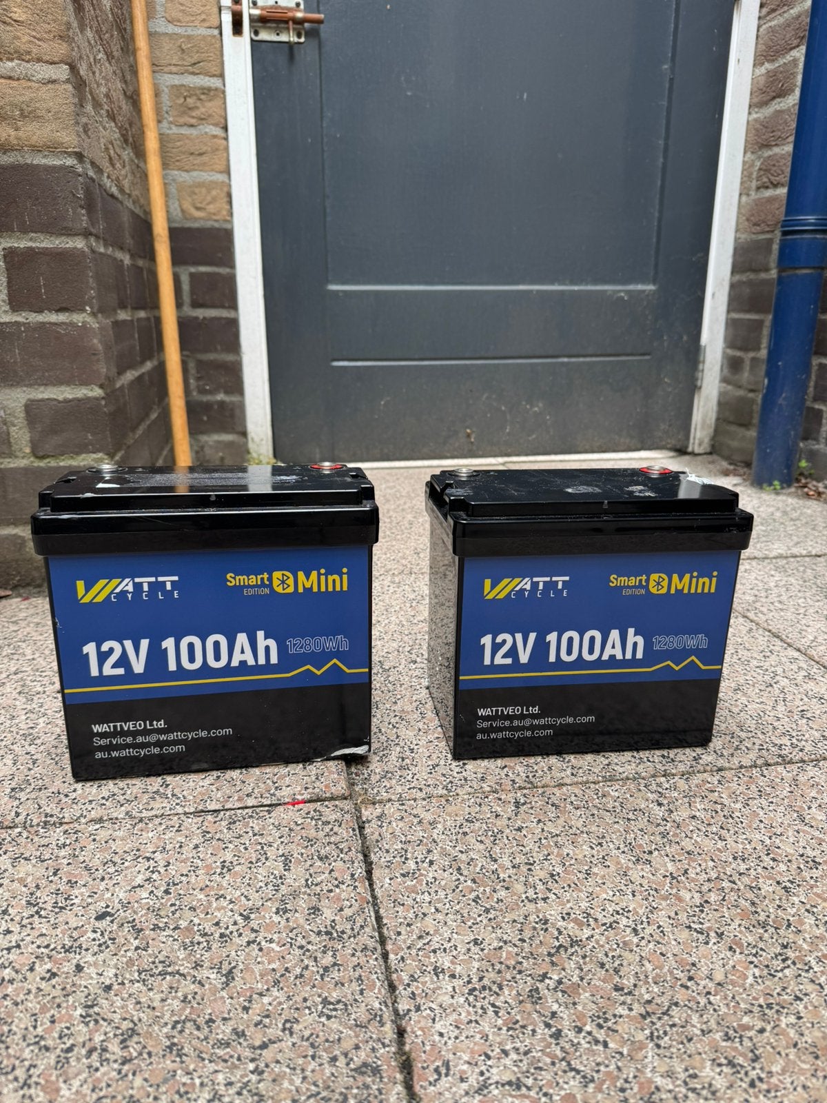 Set LiFePO4 accu’s 12.8 volt 100 amp, Ophalen, Nieuw, Smart