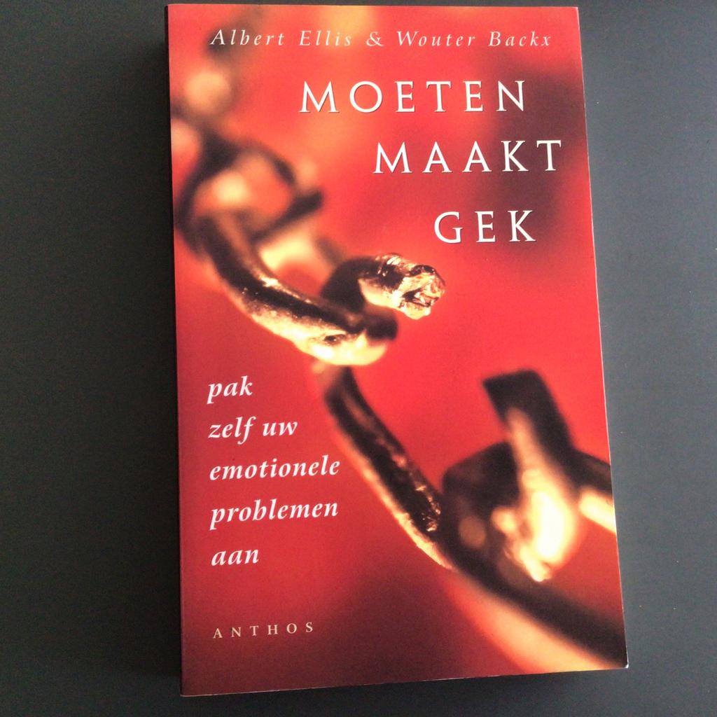 Albert Ellis & Wouter Backx - Moeten maakt gek, Ophalen of Verzenden, Gelezen, Wouter Backx; Albert Ellis