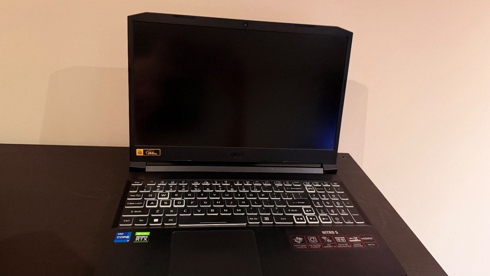 Acer Nitro 5 Gaming Laptop i7 RTX 3060 + Logitech G403 Muis