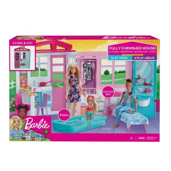 Barbie: Vakantiehuis, Barbie, ., Nieuw, Ophalen of Verzenden