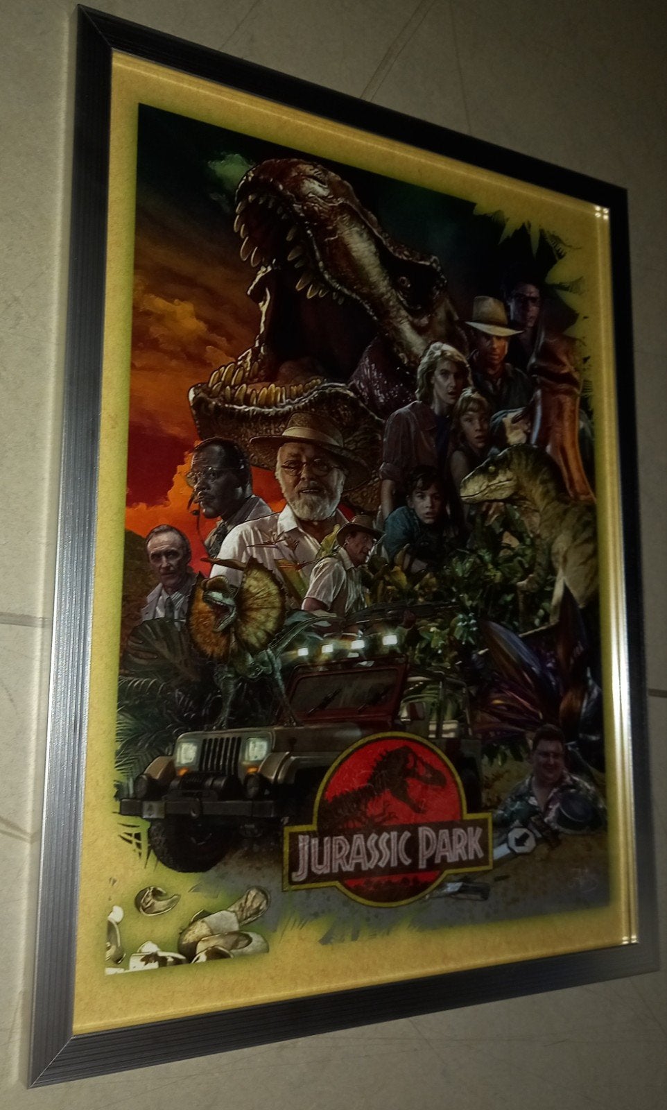 jurassic park, Verzamelen, Ophalen of Verzenden, Zo goed als nieuw, A1 t/m A3, Film en Tv