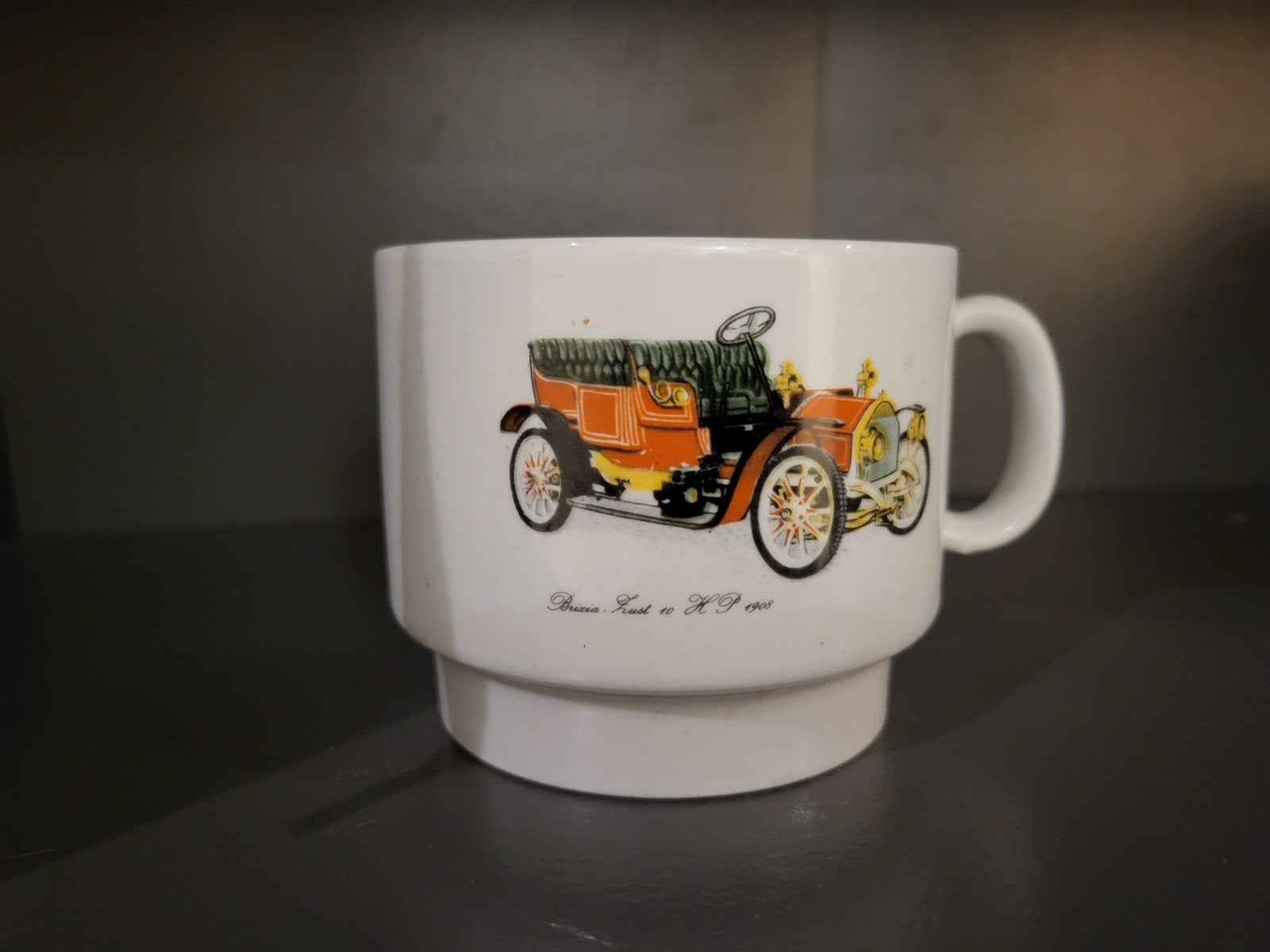 Villeroy & Boch mok met klassieke auto Broome Hurst 10 HP 1, Ophalen of Verzenden