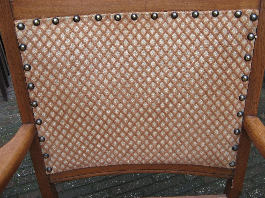 2 vintage design fauteuils, Ophalen, Klassiek, 75 tot 100 cm, Zo goed als nieuw