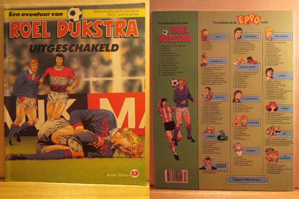 Roel Dijkstra 13 - Uitgeschakeld (SC), Eén stripboek, Ophalen of Verzenden, Zo goed als nieuw, Keith Watson