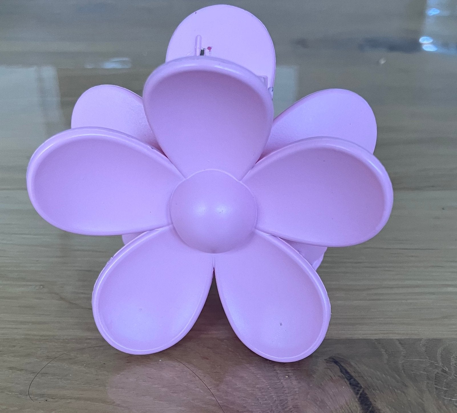 Roze bloemen haarclip, Ophalen, Zo goed als nieuw
