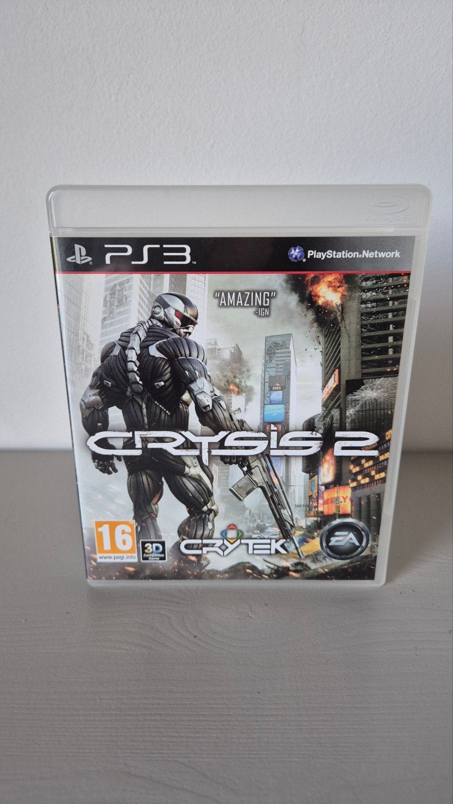 Crysis 2 (PS3 game), Spelcomputers en Games, Ophalen of Verzenden, Gebruikt, Avontuur en Actie, Vanaf 16 jaar