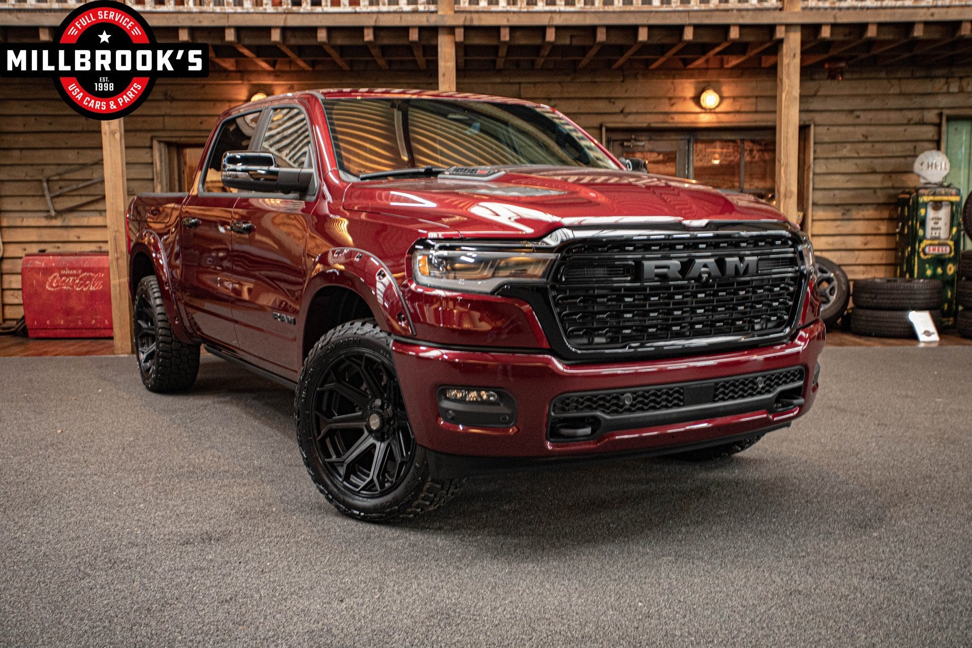 Dodge Ram 1500 limited H/O 540PK Widebody,Rambox, Massagesto, Automaat, 2993 cc, Automatische klimaatregeling, Bedrijf