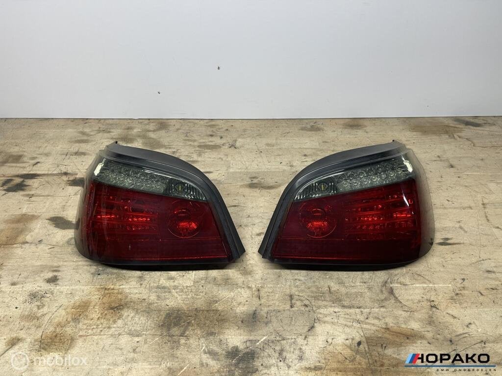 Achterlichten set smoked led - BMW 5 serie E60 sedan, Gebruikt, Einsteinlaan 5 rijswijk, Bmw, Ophalen of Verzenden