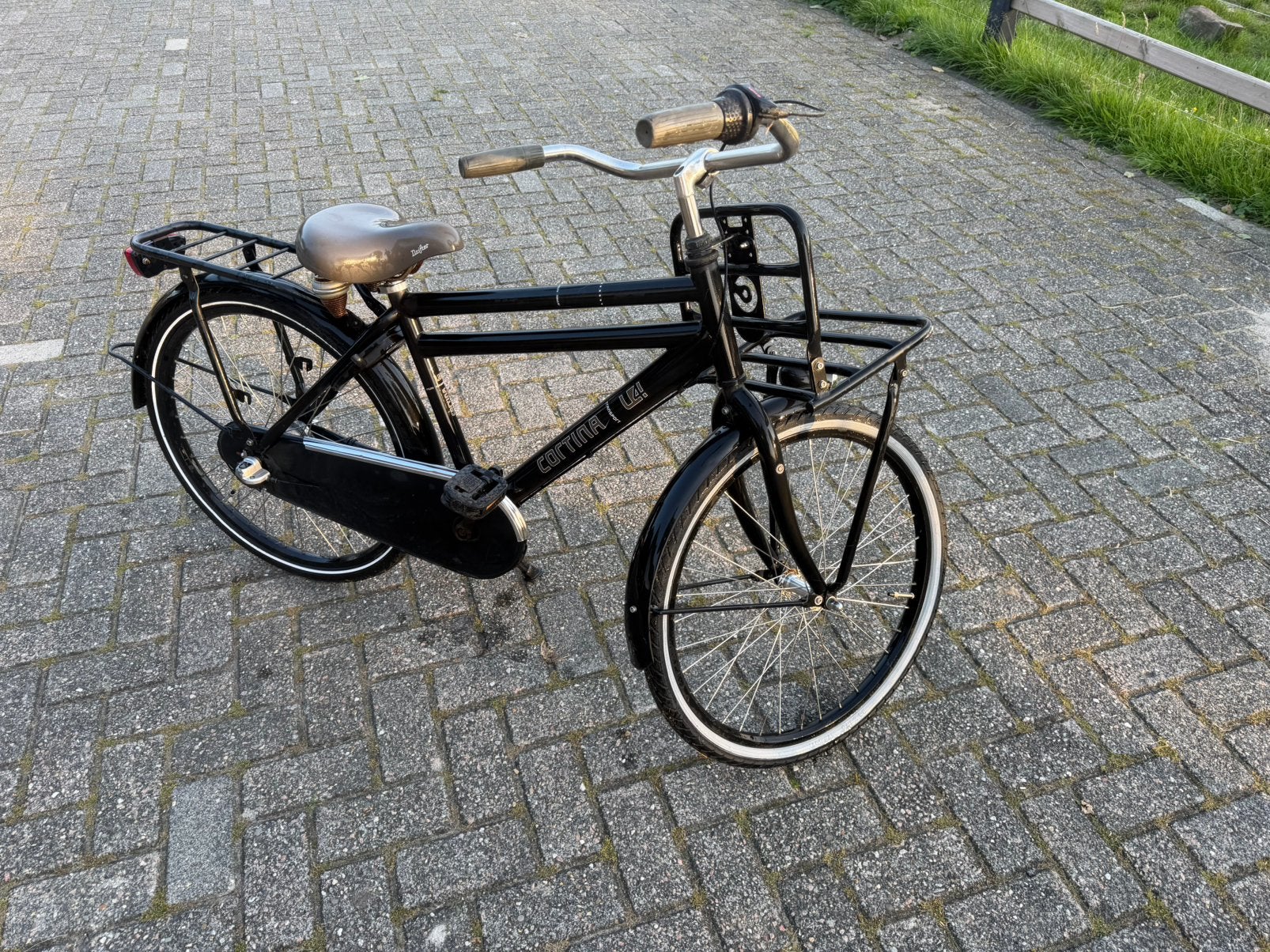Jongensfiets, Fietsen en Brommers, Terugtraprem, Versnellingen, Ophalen of Verzenden, Gebruikt