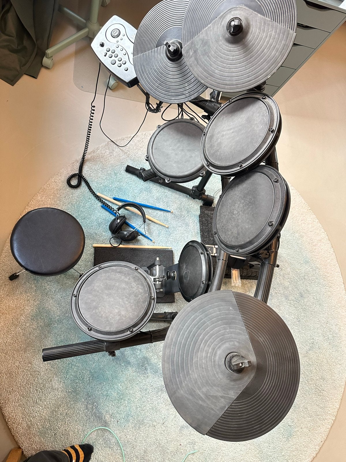 Fame DD-505 Elektronisch Drumstel, Ophalen, Gebruikt, Overige merken, Elektronisch