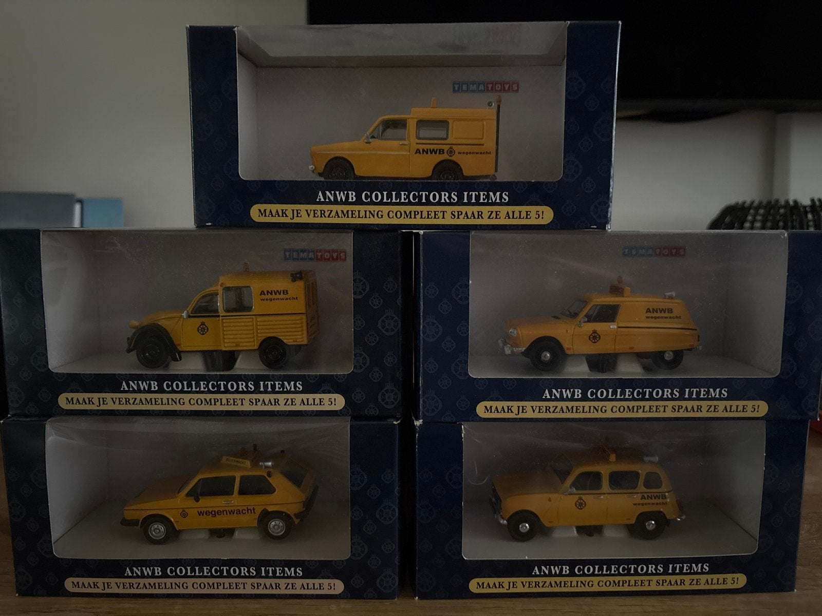 ANWB Wegenwacht Collectie - 5 Historische Auto's, Ophalen of Verzenden, Zo goed als nieuw, Auto, Overige merken