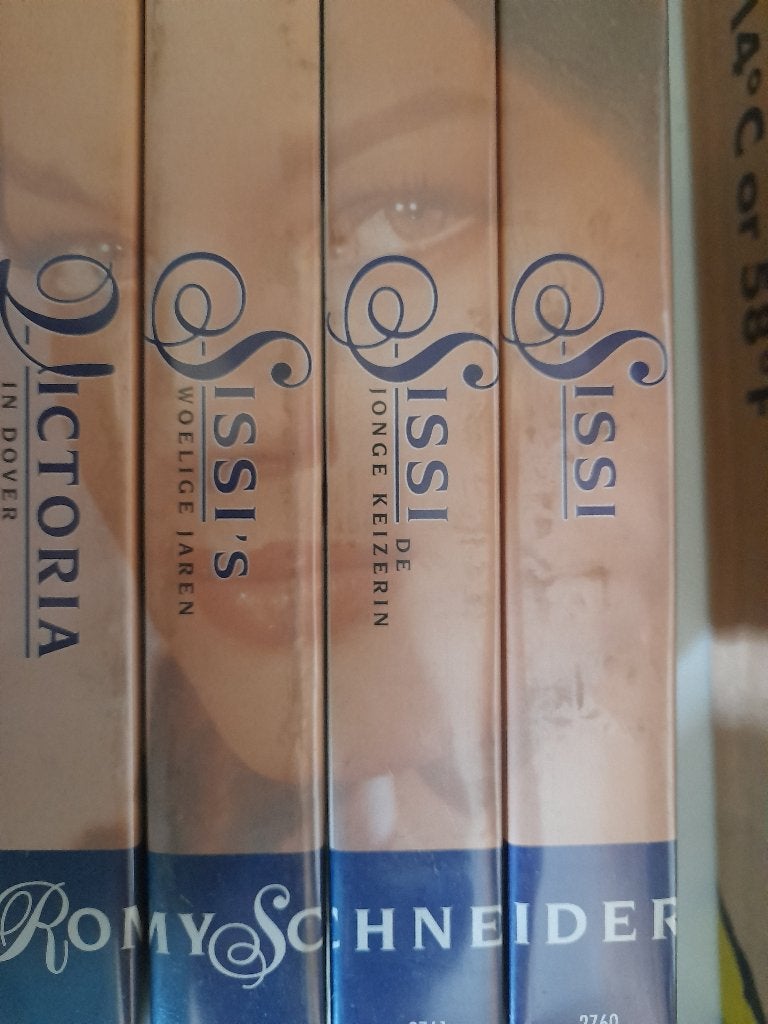 Sissi 4delige collectie, Alle leeftijden, Drama, Zo goed als nieuw, VHS