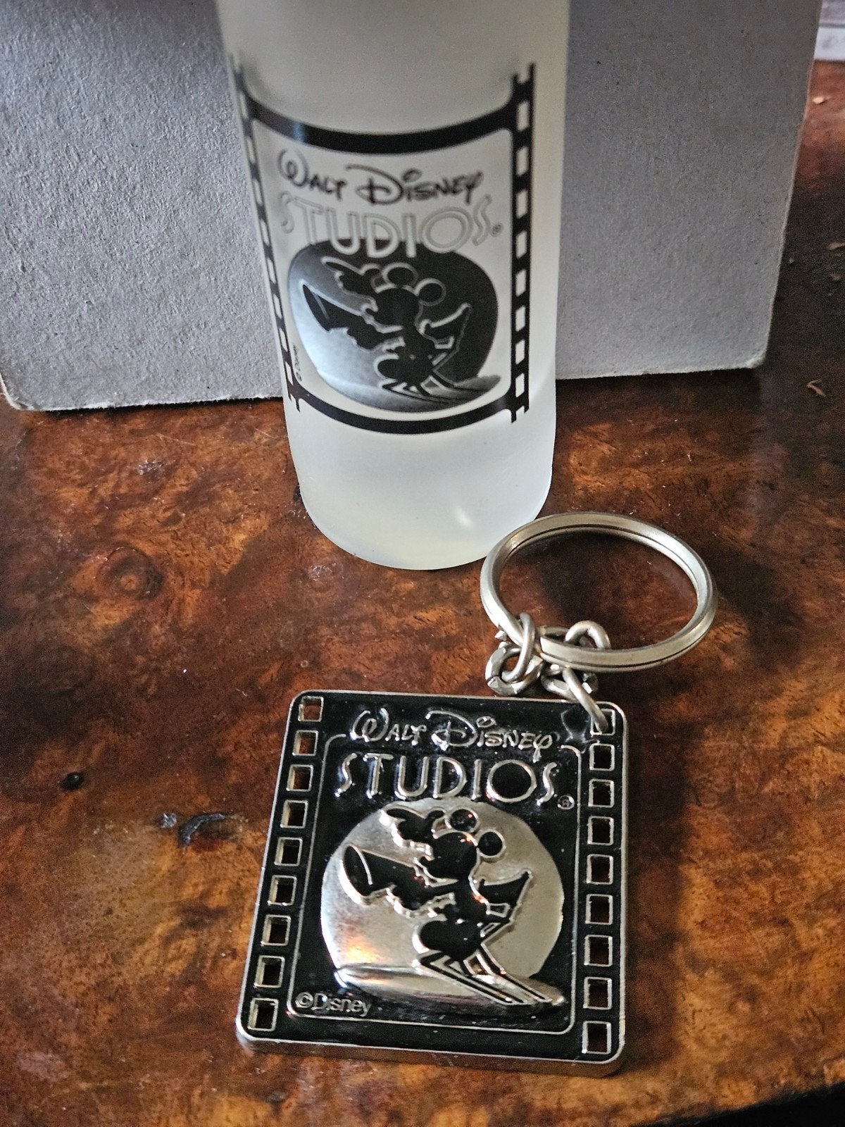 Vintage Disney Shotglaasje & Sleutelhanger, Ophalen of Verzenden, N, N, N