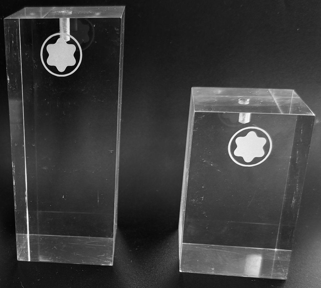Montblanc Acrylblokken voor display, Verzamelen, Ophalen of Verzenden, Nieuw, Overige typen, Mont Blanc
