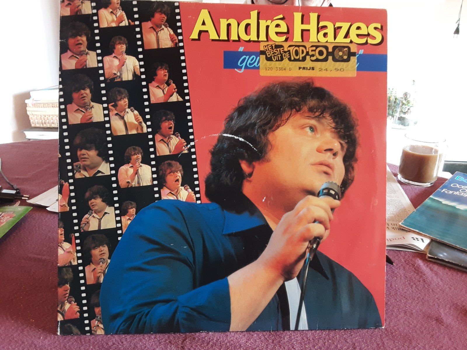 André Hazes - Gewoon André / Zo is het leven LP, LP, Gebruikt, Ophalen of Verzenden, Levenslied of Smartlap