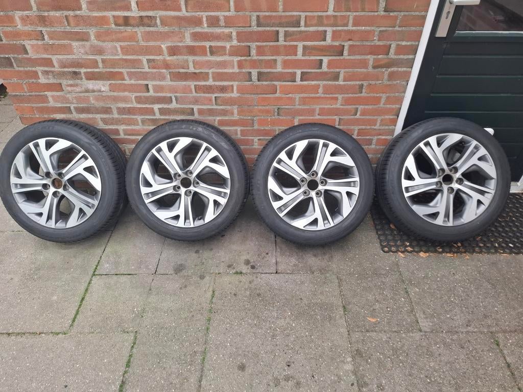 Citroen C4 Picasso 17 inch velgen met Falken zomerbanden, Auto-onderdelen, Ophalen, Gebruikt, Banden en Velgen, 17 inch