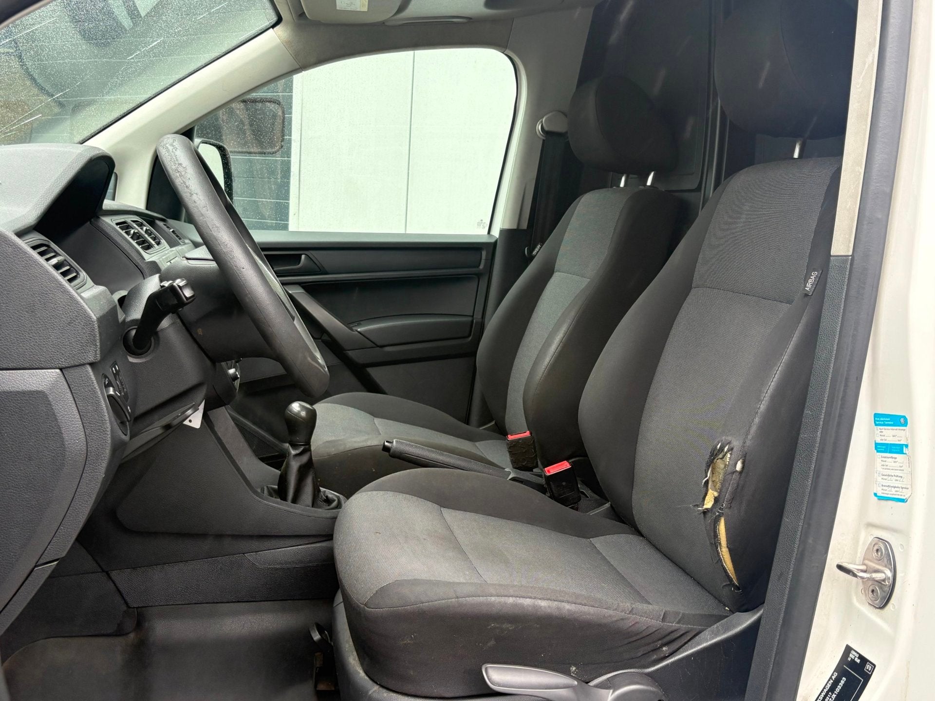Volkswagen Caddy 2.0TDI 102pk Airco Cruise EURO 6, Stof, Gebruikt, 4 cilinders, Volkswagen