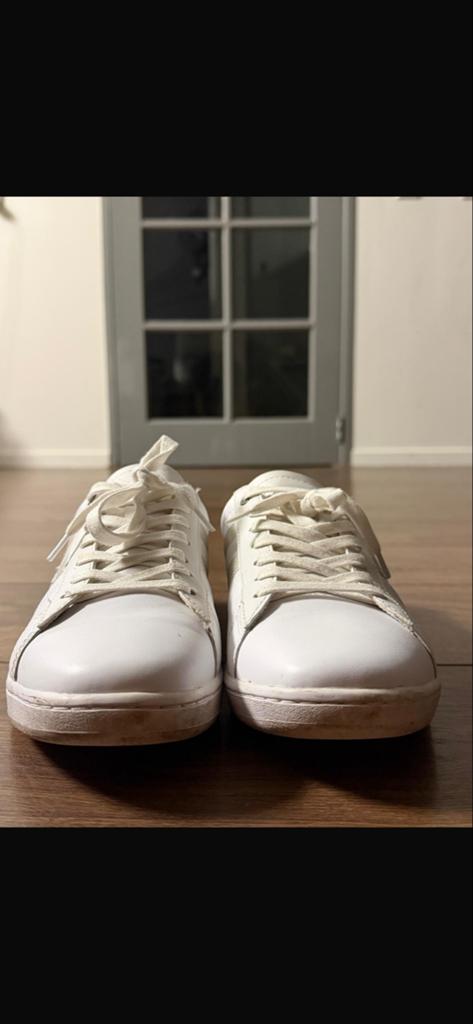 Lacoste sneakers maat 40, Kleding | Dames, Ophalen of Verzenden, Gedragen, Wit, Sneakers of Gympen