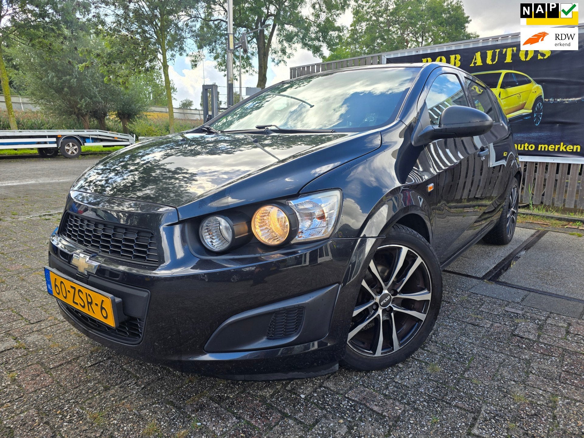Chevrolet Aveo 1.2 LT/airco/nap/goed onderhouden/rijd schake, Auto's, Voorwielaandrijving, Euro 5, 86 pk, Aveo