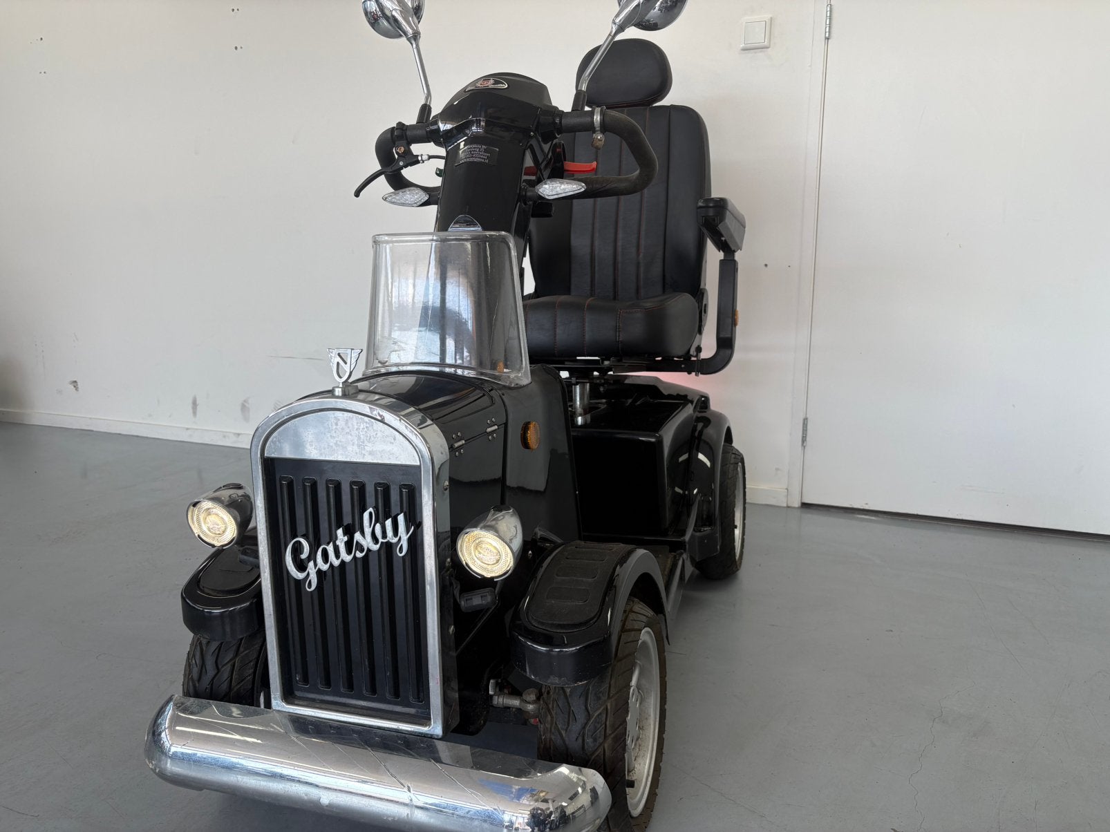 Vintage Gatsby Scootmobiel – Uniek Design & Echte Blikvanger, Life and Mobility, Ophalen of Verzenden, Zo goed als nieuw, Life & Mobility