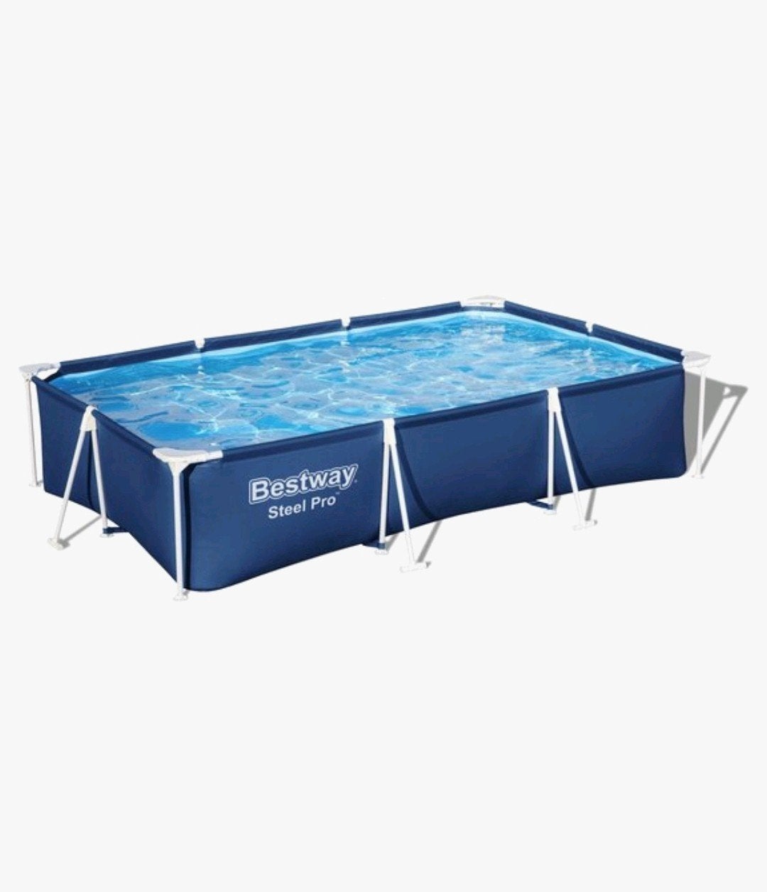 Bestway zwembad 300x200x66cm, Ophalen, Rechthoekig, Opzetzwembad, Minder dan 80 cm