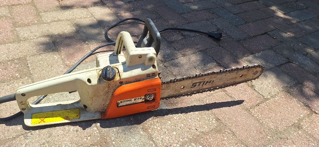 Stihl electrische kettingzaag, Ophalen of Verzenden, Gebruikt