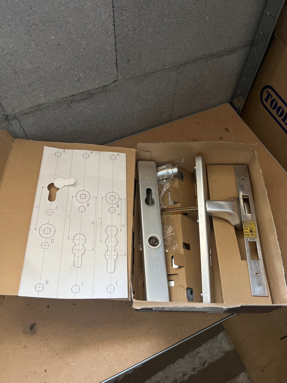 Hoppe Veiligheidsbeslag - Nieuw in doos, Ophalen, Nieuw, Overige materialen, Klink of Kruk