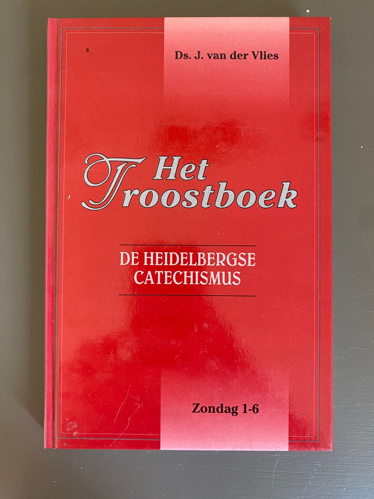 Ds. J. van der Vlies - Het Troostboek, Ophalen of Verzenden, Zo goed als nieuw